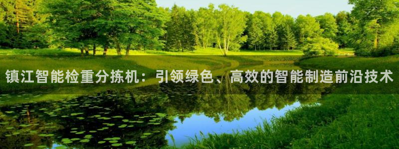 河源天宏娱乐：镇江智能检重分拣机：引领绿色、高效的智能制造前